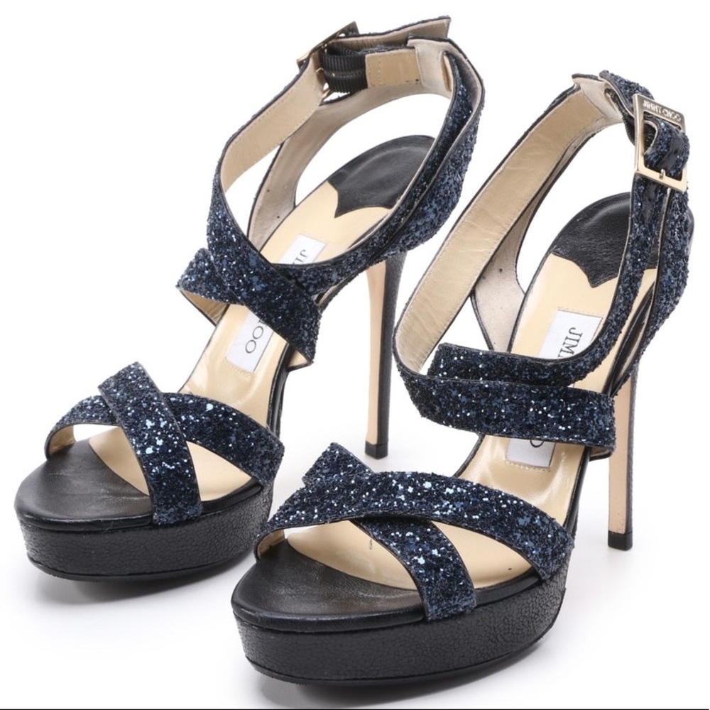 Jimmy Choo Vamp Platform Heels